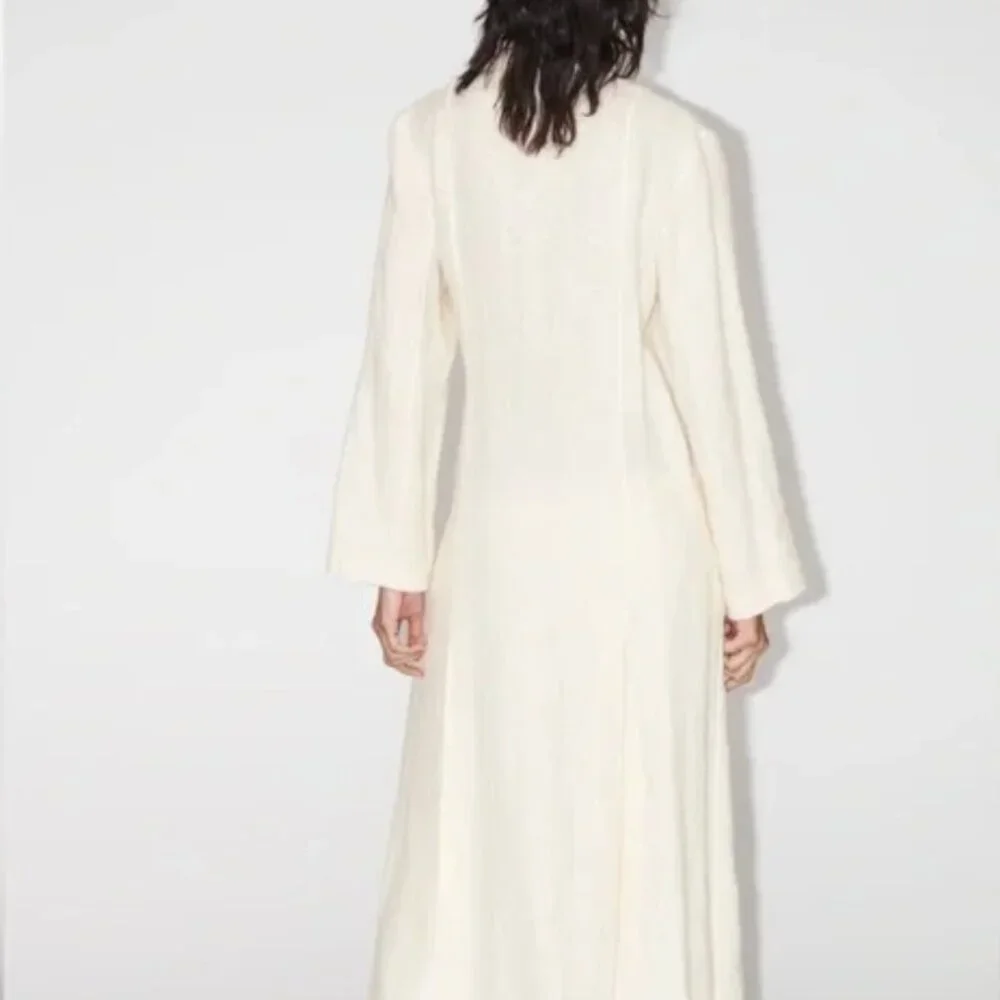 Zara Vented Linen Coat Limited Edition - Picture 4 of 4